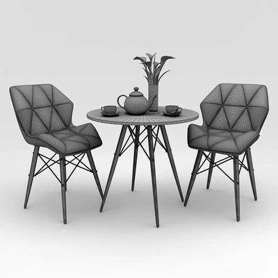 Table and chair Anhorn — Ver 2