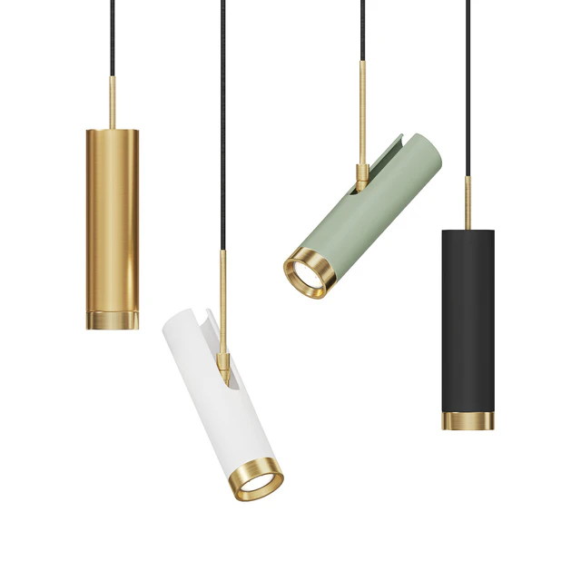 Pendant lamp in the shape of a cylinder TALSI ONE — Скачать
