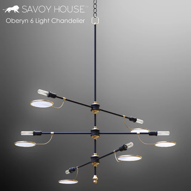 Savoy House Oberyn 6 Light Chandelier — Descargar