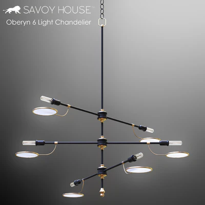 Savoy House Oberyn 6 Light Chandelier — Descargar