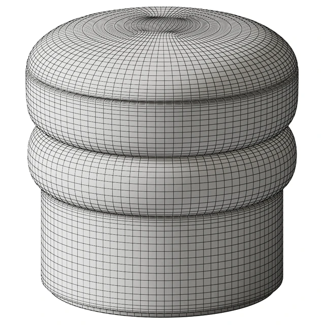 Interiortonic - Boucle Avina Ottoman — Descargar