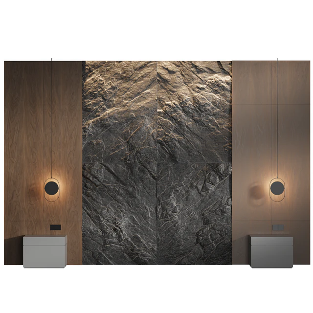 Rock Headboard 04 | Изголовье кровати — Скачать