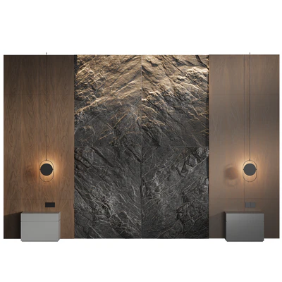 Rock Headboard 04 | Изголовье кровати — Вид 2
