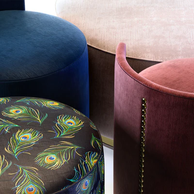 The Sofa and Chair Company - Larkin and Camille Ottomans — Вид 3