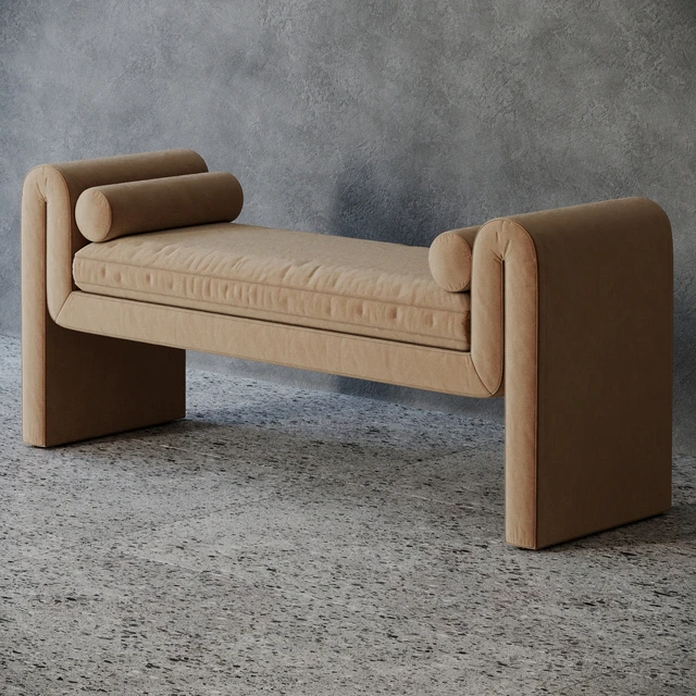 Brent Bench Camel by ld shoppe — Скачать