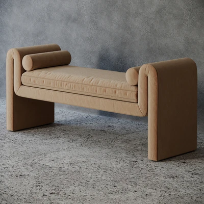 Brent Bench Camel by ld shoppe — Вид 3