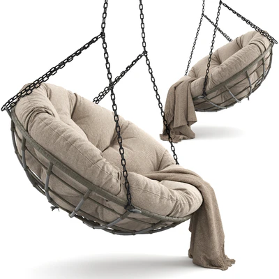 Hanging Papasan Chair — Ver 5