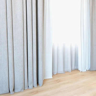 Curtains 64 | Curtains with tulle — Ver 2