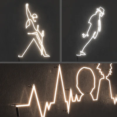 Neon light. Set 4 — Ver 2