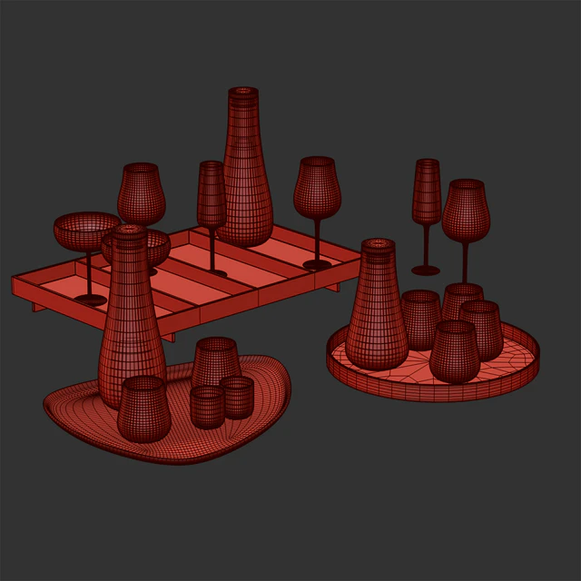 Decorative dinnerware set 001 — Descargar