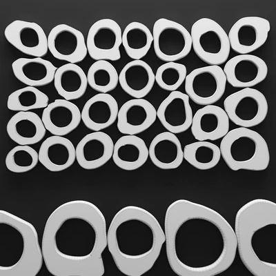 Slice Wall Panel Rectangle, настенный декор, панно, деревянный, картина, брус, перфорация, природный дизайн, эко, эко дизайн — Вид 2