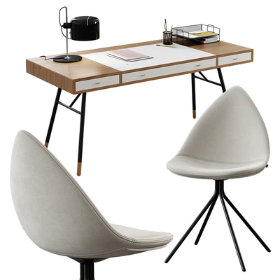 BoConcept / Cupertino Table + Ottawa Chair — Вид 1