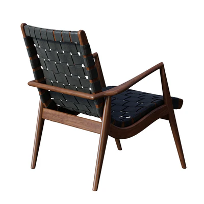 WLC 22 Woven Leather Armchair — Ver 3