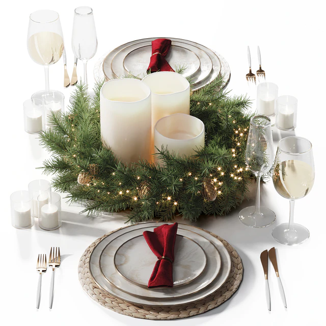 Christmas tableware — Descargar