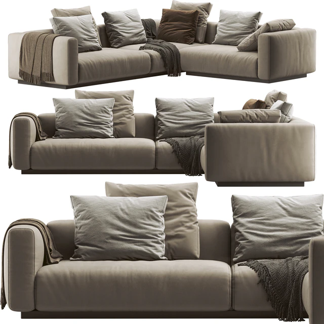 Flexform Lario Sofa — Descargar