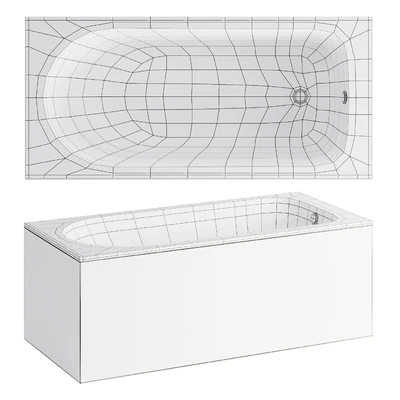 Bathtub Jacob Delafon Soissons — Ver 3