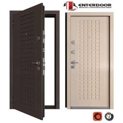 Entrance metal door EnterDoor Kardinal — View 1