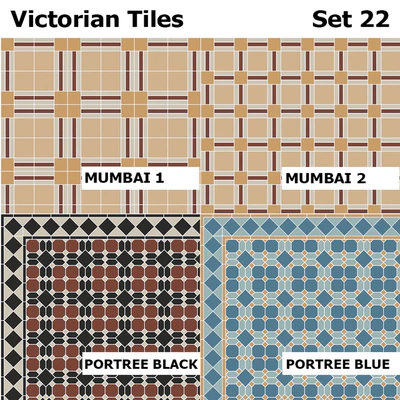Topcer Victorian Tiles Set 22 — Ver 1