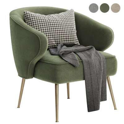 Insignares Upholstered Accent Chair — Вид 3