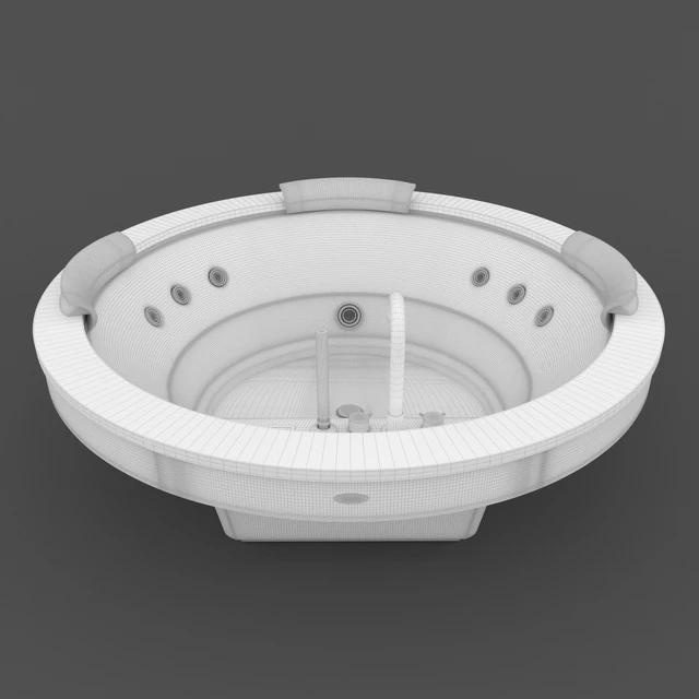 Bath Jacuzzi Nova 180x180 — Descargar