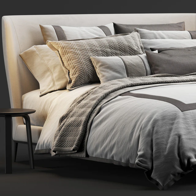 Poliform Gentleman Bed — Скачать