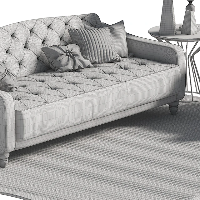 Novogratz Vintage Tufted Sofa Sleeper II — Descargar