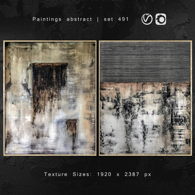 Paintings abstract | set 491 — Ver 1
