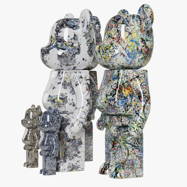 Bearbrick / Jackson Pollock — Descargar