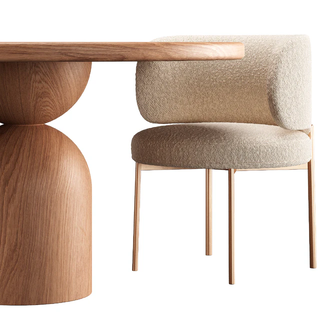 BELL TABLE and AKIKO CHAIR — Descargar