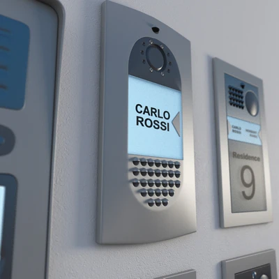 intercom, interphone, entryphone — Ver 2