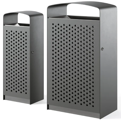 Litter bin and litter bin for dog waste Prax by mmcite — Ver 5