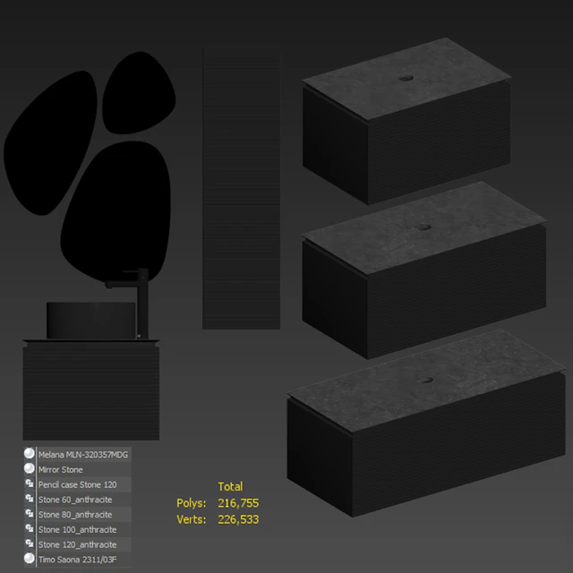 Jorno Stone 60/80/100/120 anthracite — Descargar