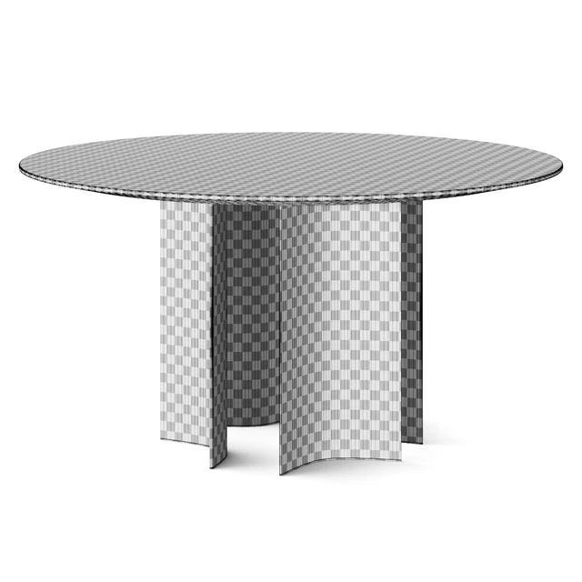 Lema Gullwing Round Dining Table — Скачать