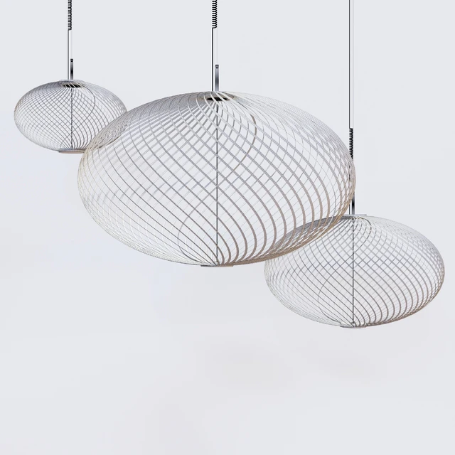 Tom Dixon Spring Pendants — Скачать
