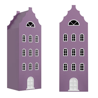 Children's wardrobe-house-XL-9 series Amsterdam from the factory of Mandarin — Descargar