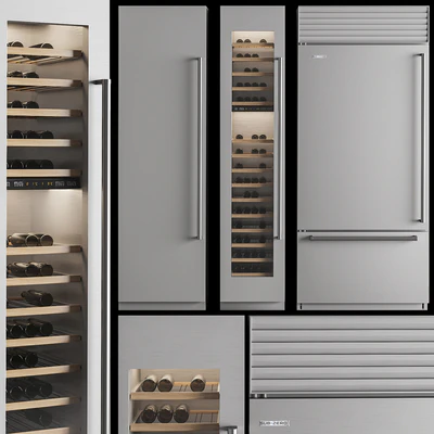 Sub-Zero Refrigerator & Wine Storage set — Скачать