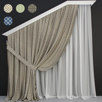 Curtain model 1 — Вид 1
