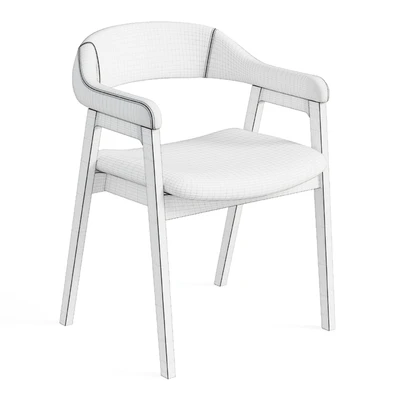 John Lewis and Partners Santino Dining Armchair TanOak — Вид 2