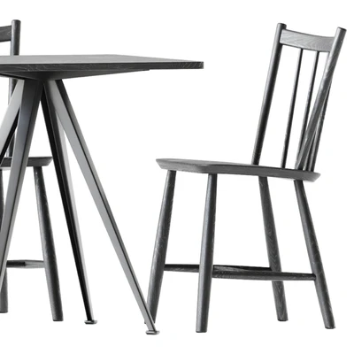 Pyramid Table 21 and J41 Chair by Hay — Вид 3