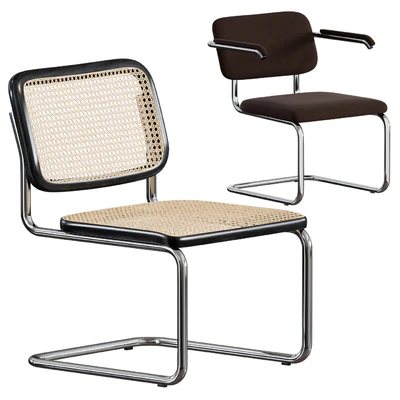 Knoll Cesca Chair Cane Seat&Back — Ver 1