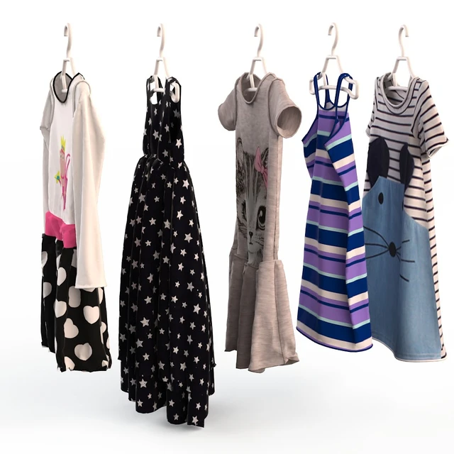 Children's clothing on hangers 2 — Descargar