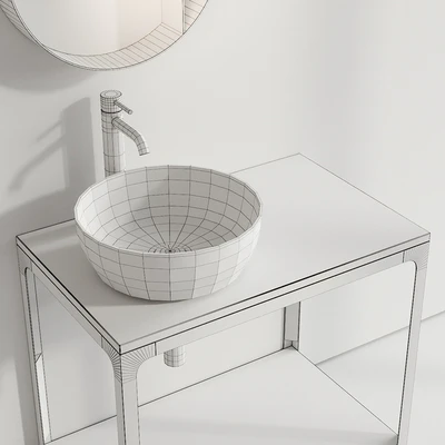 Scarabeo Ceramiche ABLE Single Vanity Unit Set 2 — Вид 3
