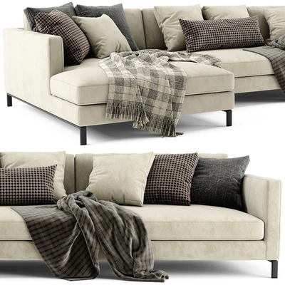 Verzelloni Hampton Chaise Longue Sofa — Вид 4