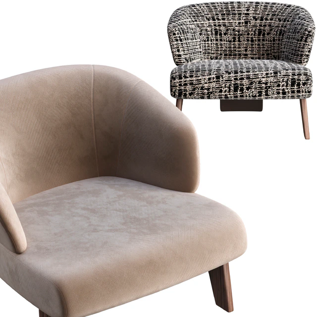 Armchair Minotti Reeves Large — Скачать