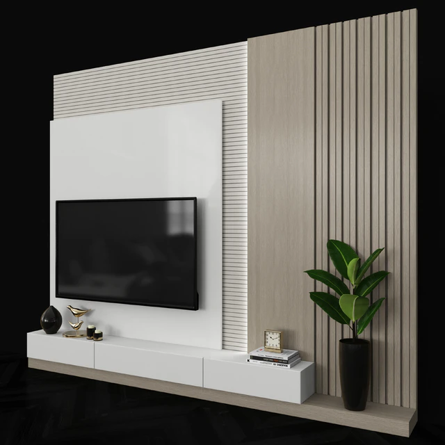 Modern TV Wall set64 — Descargar