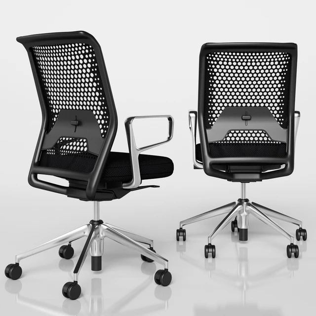 Vitra ID Mesh Swivel Chair by Antonio Citterio — Descargar