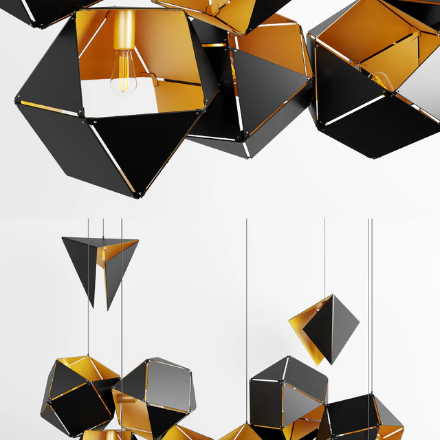 Welles Long Chandelier. Aarevalo STEALTH. — Descargar