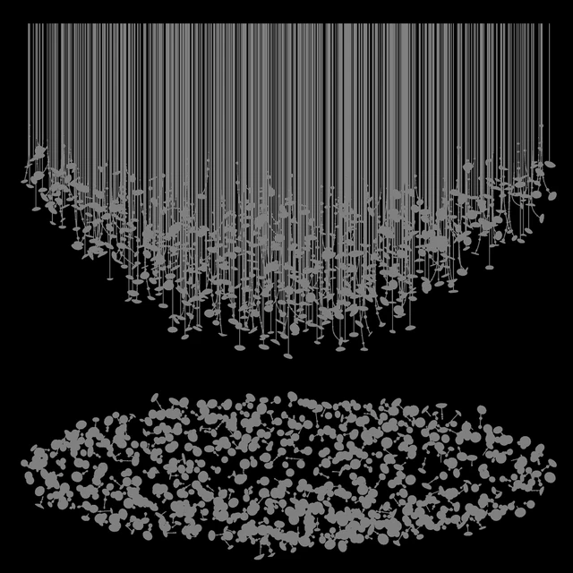 Chandelier Light Vargov - Fiber — Descargar