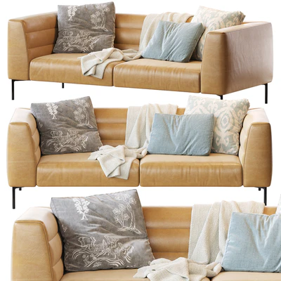 Sofa BOTERO Zanotta Leather — Ver 1