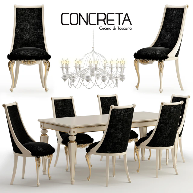 Concreta cucina, Arrogance Impero dinner set — Descargar